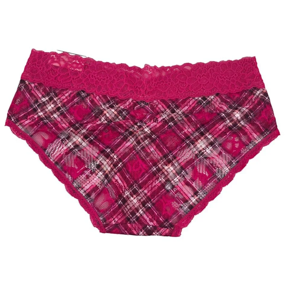 No Boundaries NOBO Lace Hipster 4-Pack Multi-Color Panties – Size M (7-9) NWT